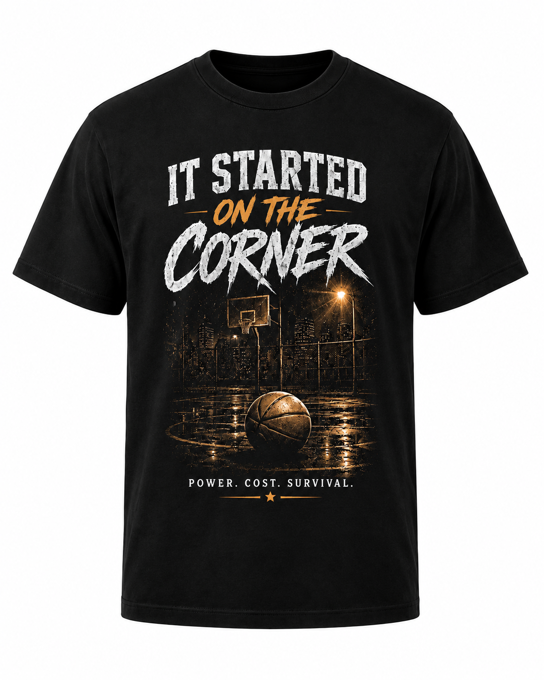 It Started on the Corner Tee