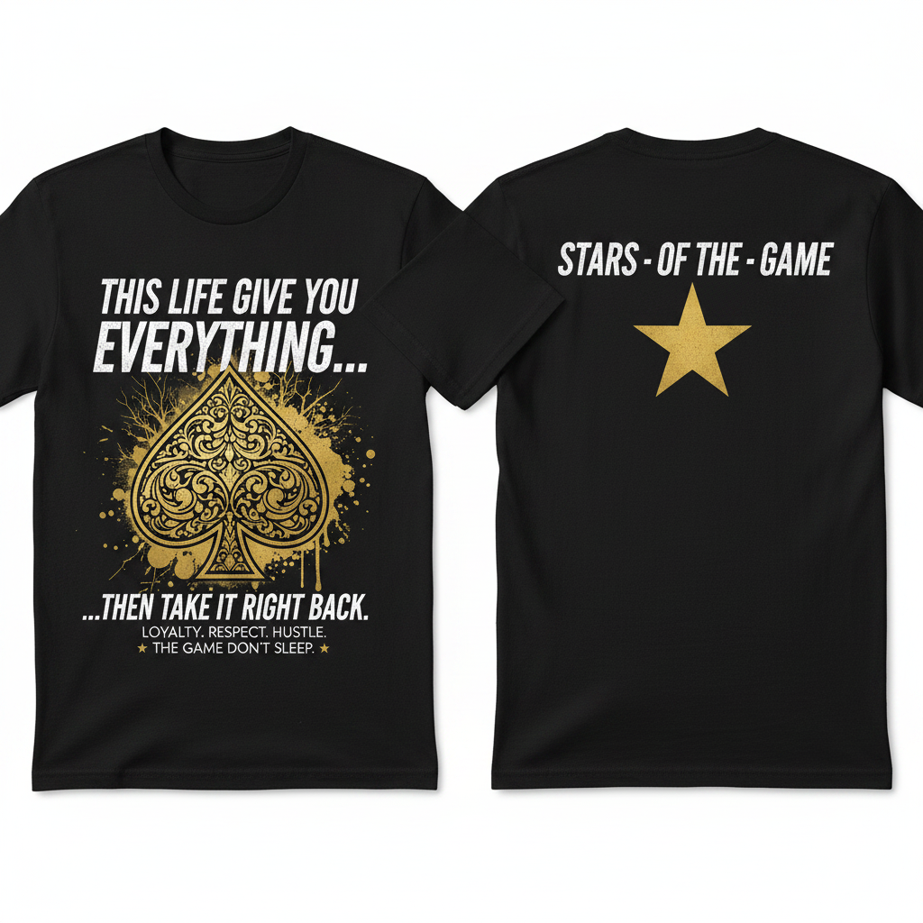 S.O.T.G. This Life Graphic Tee - Black