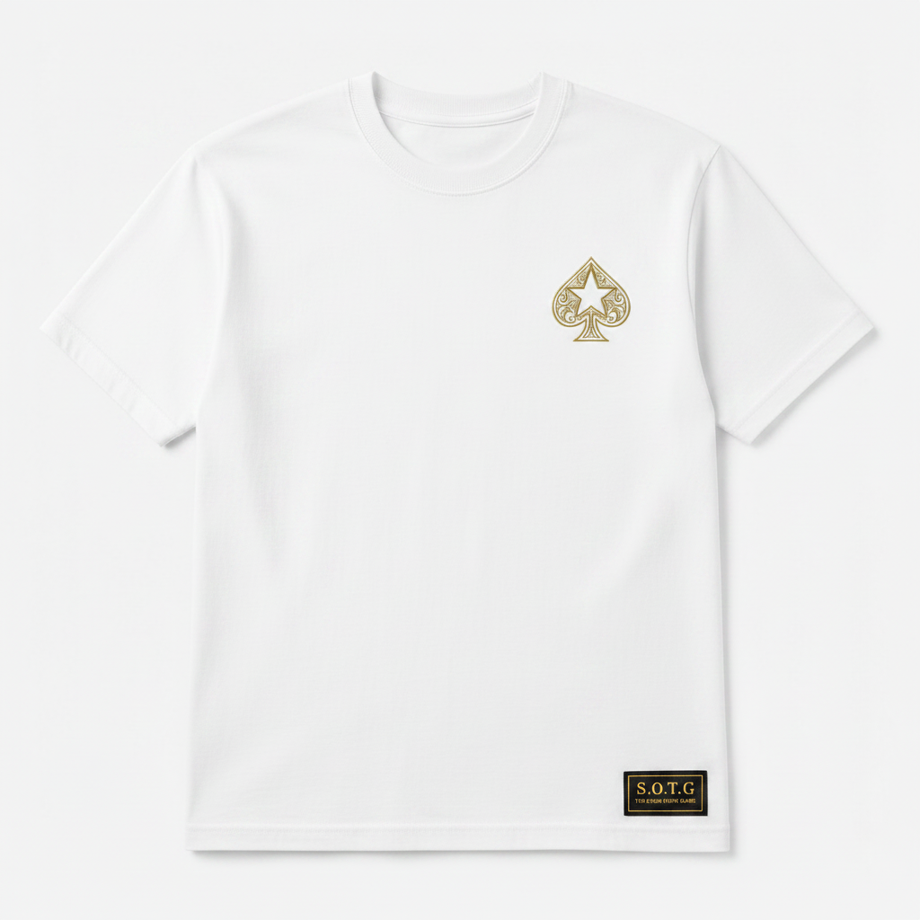 S.O.T.G. Spade Only Tee - White