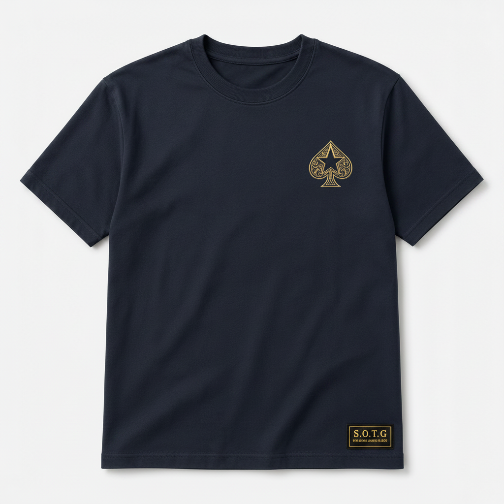 S.O.T.G. Spade Only Tee - Navy
