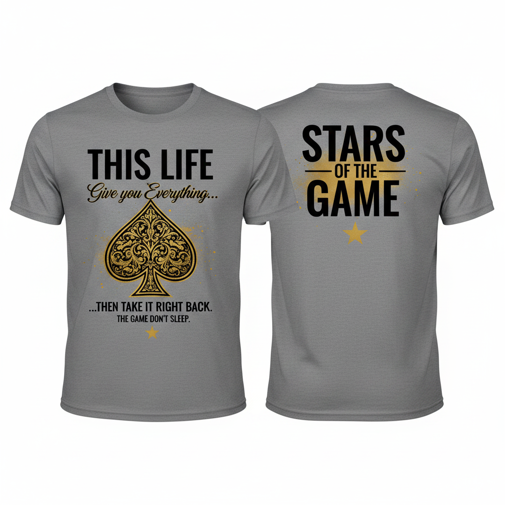 S.O.T.G. This Life Graphic Tee - Grey